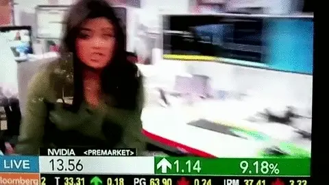 caught off guard in the news room