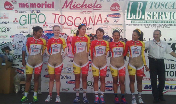 incredible uniform design for columbian cycling team