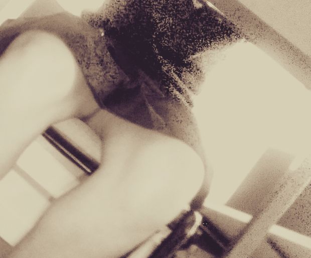 Mixed-race upskirt panty or pussy