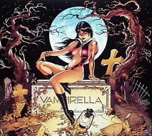 Vampirella - By Dave Stevens - Graveyard