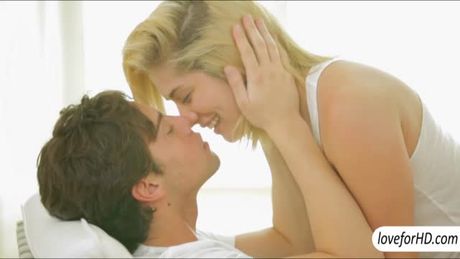 Flirty blonde babe Lia Lor gets fucked and facialed in a super passionate way