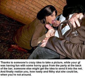 Hot scene behind the pub