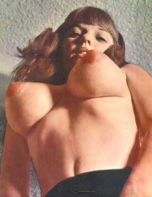 Signature upshot of Michelle Angelo. Sweet puffy nipples!