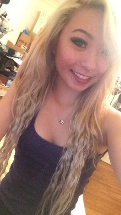 sharonmaee:

sometimes i really miss long hair and my septum. ...