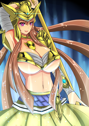 League Of Legends Female Nasus by TorahimeMax