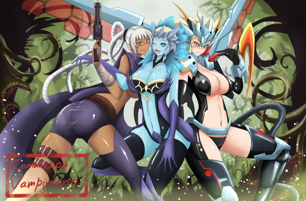League of legends LEK (Lucian-Elise-Kha'Zix) by TorahimeMax