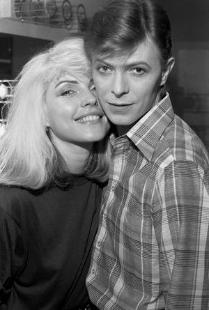 Two of the 1970's most gorgeous people - Debbie Harry & David Bowie