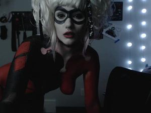 Inara Song (MFC Camgirl) Harley Quinn Body Paint