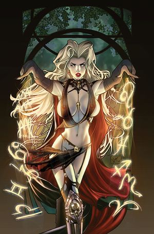Lady Death Zodiac naughty by ToolKitten