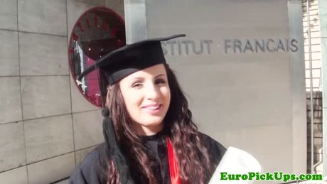 Pullled gorgeous euro student amateur pov rough fuck