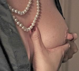 yes, please, Daddy…..may i wear my new nipple chain to dinner tonight?
