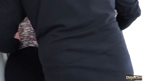 Unleashed teen kinky fuck with old man!