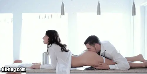 Erotic pussy eating sex gif