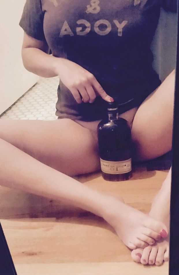 Whiskey and yoga