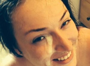 MM - happy after facial selfie