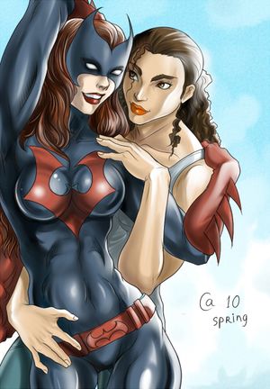 Batwoman and renee montoya