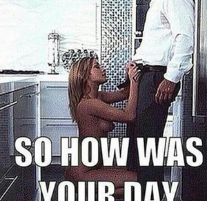 Coming home from work