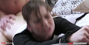 Punished with a rough fuck