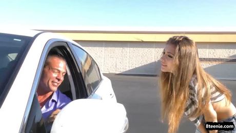 Agent picks up petite amateur teen model off the street