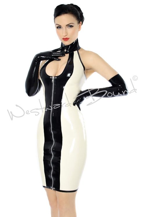 westward-bound-latex: Koozie Dress. Fashionable and elegant, a...