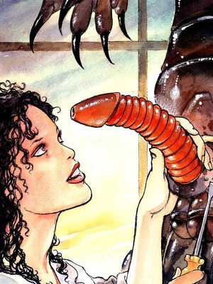 Adding a little enhancement to the droid - Milo Manara