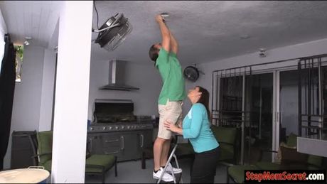 Sara Jay and Carter Cruise threesome sex in the kitchen