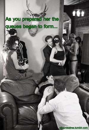 Her Gangbang Fantasy Realised