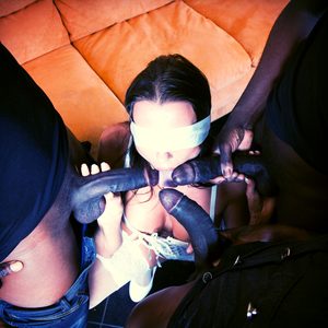 Hot, Sexy & Naughty... Would Love To See You On Your Knees Like This...