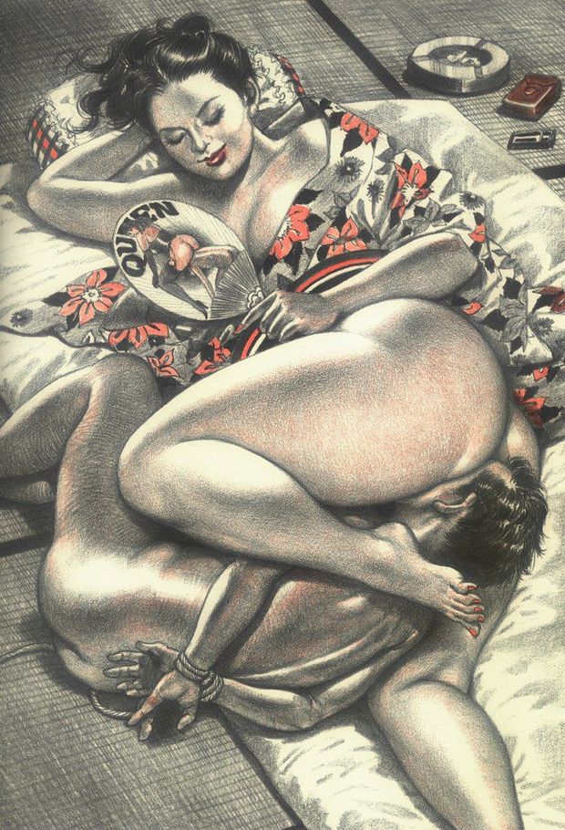 pussy eating art