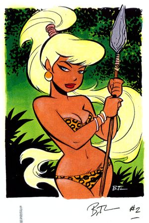 Good girl art - Jungle girl - By Bruce Timm