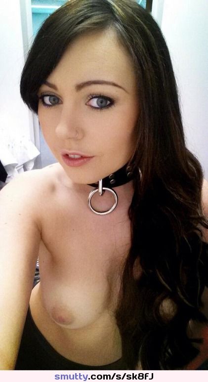 #collar #submissive #teen #young #bigeyes #tease #topless #goodgirl #obedient #amateur #selfie #bigeyes #eyecontact  #cute #adorable