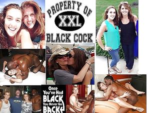 Property of xxxl black cock, once you`ve had black you never go...
