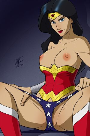 Sexy Wonder Woman toon - Wonder Woman - By Zet