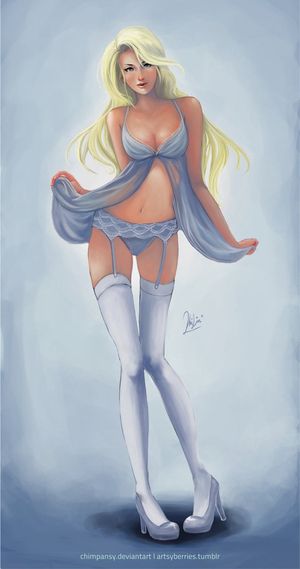 Sexy Cinderella toon - Statuesque