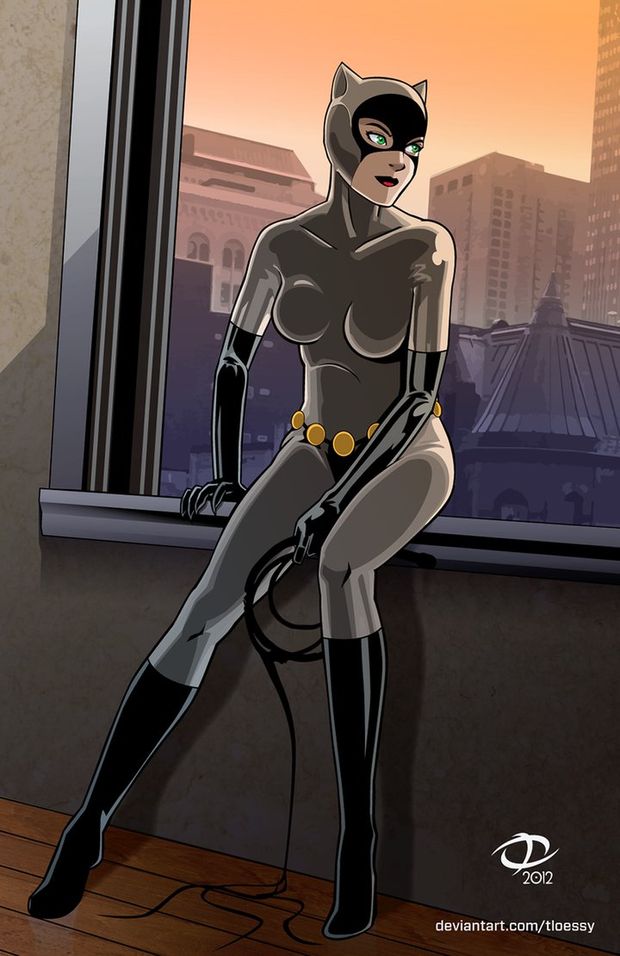 Catwoman toon - By tloessy