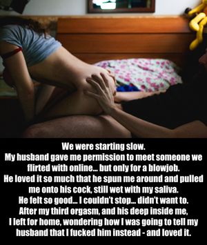 cuckoldhotwifecaptions:Love!