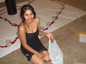 beautiful Indian housewife