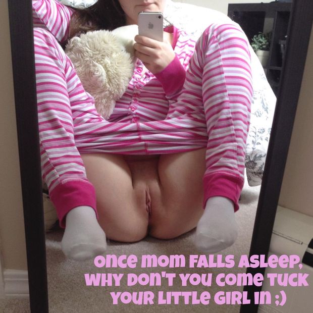 Once mom is asleep...