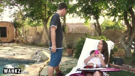 WANKZ - Excited Guy Leaves Huge Creampie Inside Hot Teen!