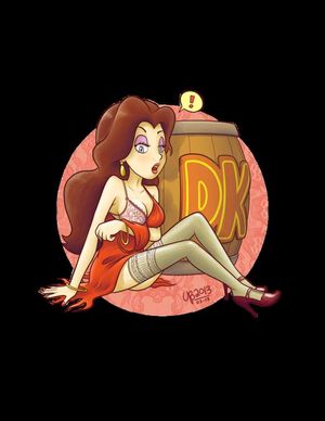 #4 Pauline from the Donkey Kong series.