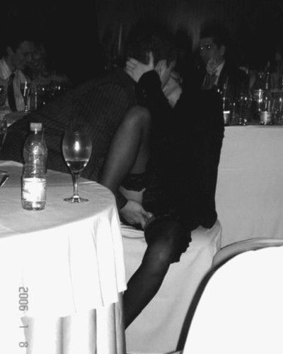 Hot resturaunt foreplay.