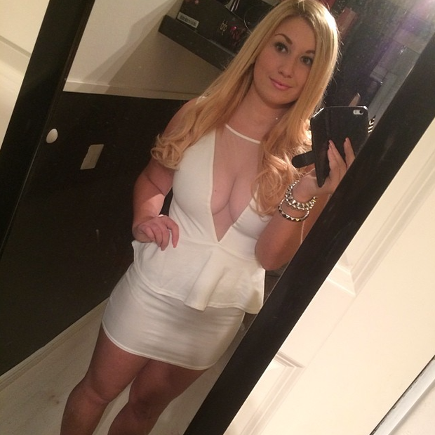 Blonde Swedish teen selfie