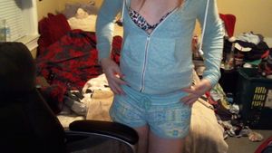 Trans girl plays with her cock and ass a bit