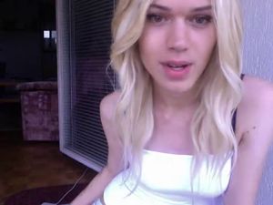 Most Beautiful Amateur Blonde Tranny