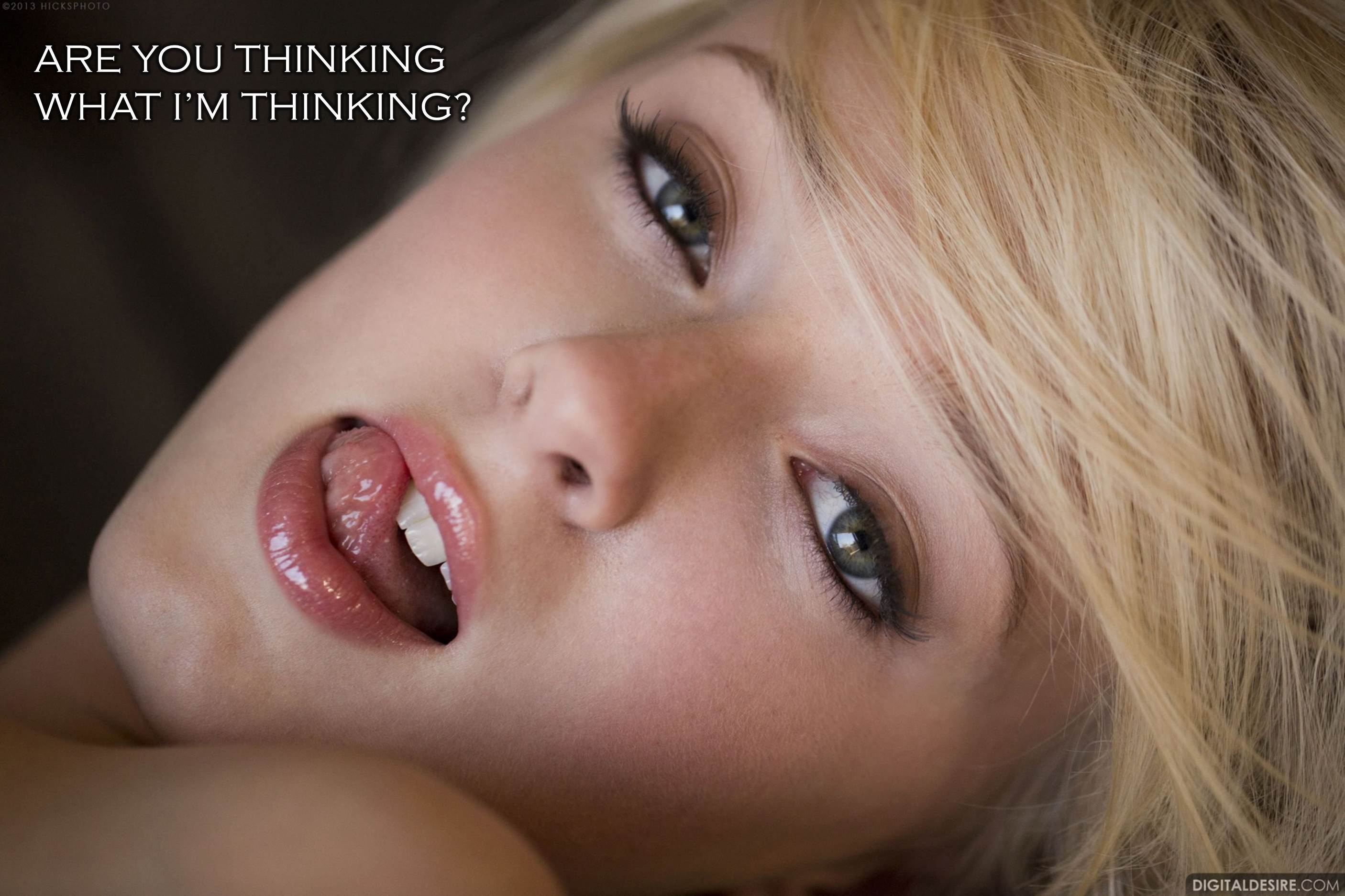 I'm thinking of lots of things