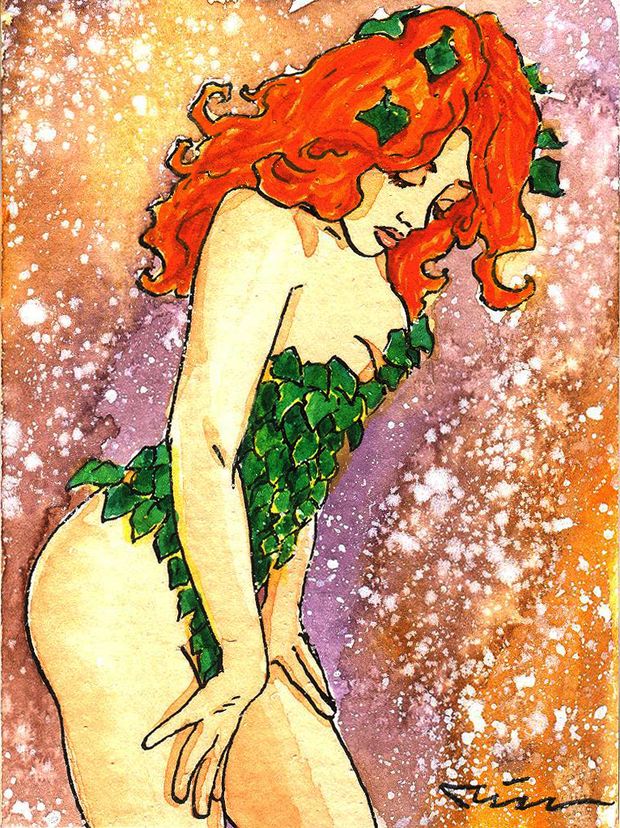 Toon character - Poison Ivy - By Jerantino