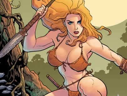 Toon character - Shanna - Spear