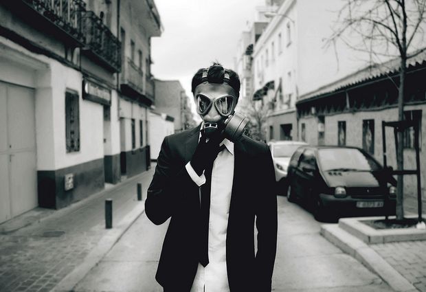 gas mask