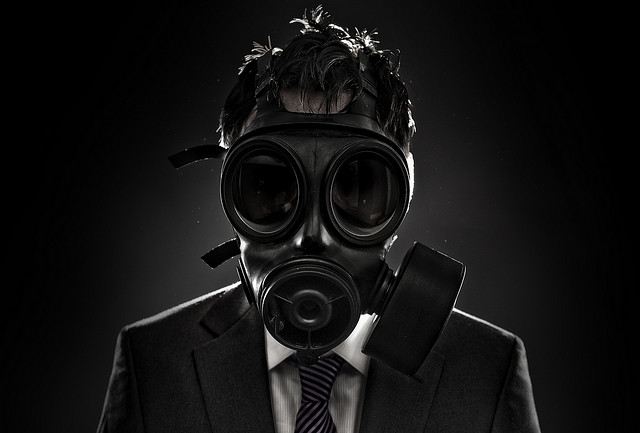 gas mask