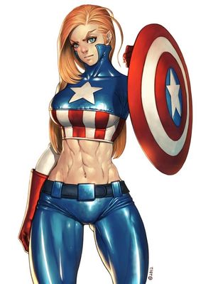 Female Captain America